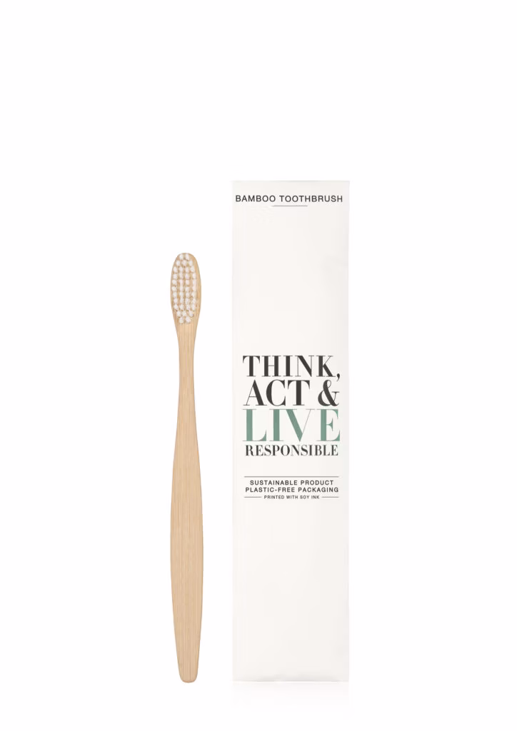 Bamboo Toothbrush – Think, Act & Live Responsible